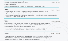 ¿Quieres participar? Seminario y lanzamiento del libro Tesis País 2020, Piensa Chile sin pobreza